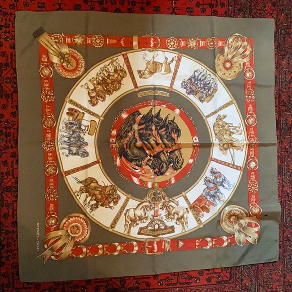 Hermes Accessories - Hermès Equestrian Scarf